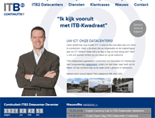 Tablet Screenshot of itb-kwadraat.nl